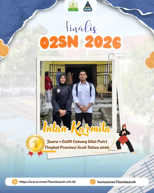 Siswi SMAN 7 Banda Aceh Raih Juara I O2SN Tingkat Provinsi Cabang Pencak Silat Putri, Melaju ke Tingkat Nasional