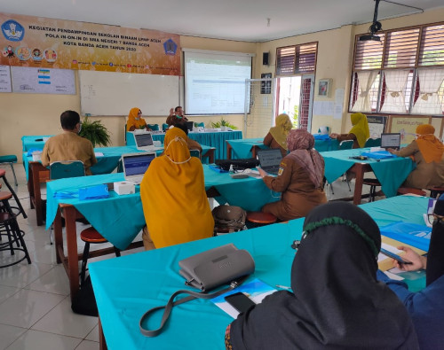 KEGIATAN PENDAMPINGAN SEKOLAH BINAAN LPMP ACEH