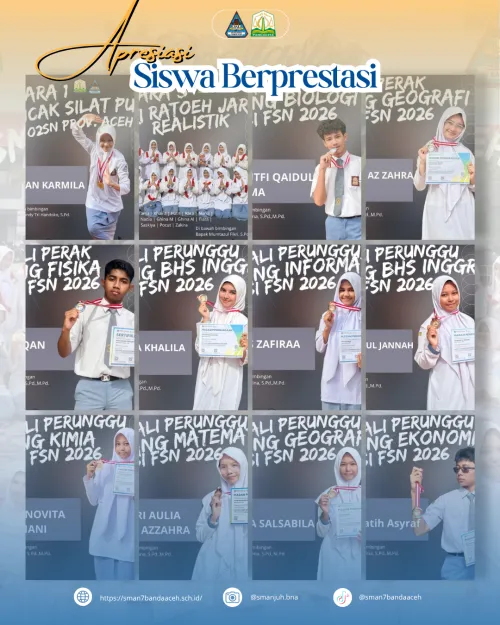 Siswa-Siswi SMAN 7 Banda Aceh Raih 11 Medali pada POSI FSN 2026