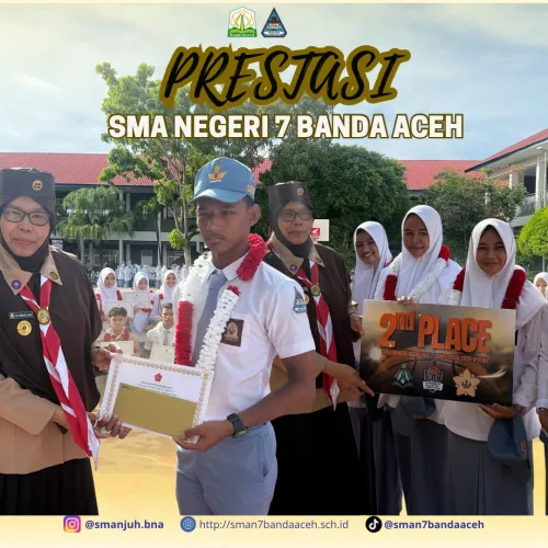 SMAN 7 Banda Aceh Apresiasi Prestasi Siswa di Bidang PBB, Olahraga, Kewirausahaan, dan Seni