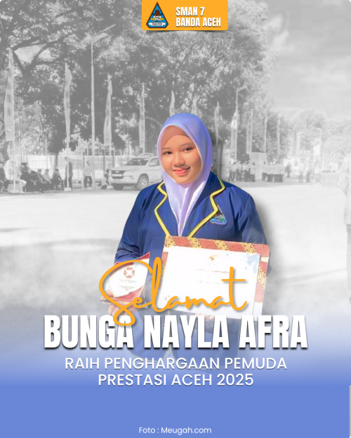 Siswa SMAN 7 Banda Aceh Raih Penghargaan Pemuda Prestasi Aceh 2025!